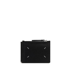 Margiela Black Calf Leather Bos Taurus Wallet