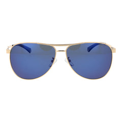 Polaroid Gold Stainless Steel Sunglasses