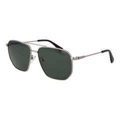 Polaroid Silver Metal Sunglasses