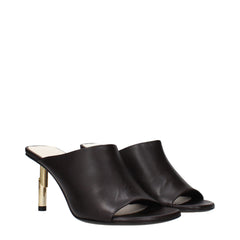 Lanvin Black Leather Pumps