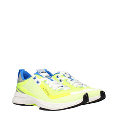Lanvin Yellow Fabric Athletic Sneakers