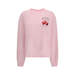 Ganni Multicolor Cotton Long Sleeve T-Shirt