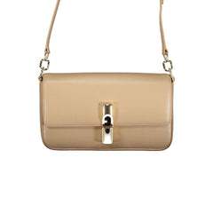 Furla Beige Leather Women Bag
