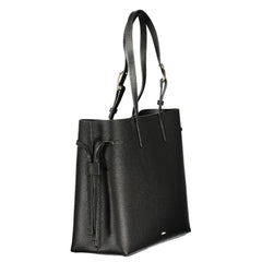 Furla Black Leather Women Handbag