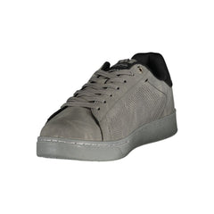 Gas Grigio Polyurethane Men Sneaker
