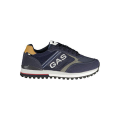 Gas Blu Polyurethane Men Sneaker