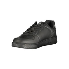 Gas Black Polyurethane Women's Sneaker
