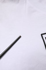 Dolce & Gabbana White Graphic Cotton Men Crew Neck T-shirt