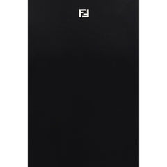 Fendi Black Cotton T-Shirt