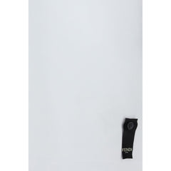Fendi White Cotton T-Shirt