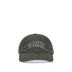 Ganni Bicolor Cotton Cap (Baseball Hat)