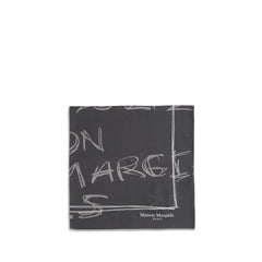 Margiela Gray Silk Scarf