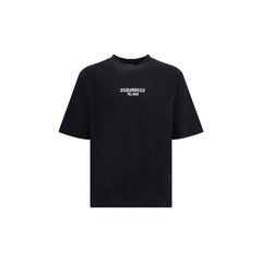 Dsquared² Black Cotton T-Shirt