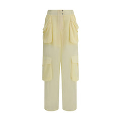PINKO Bicolor Polyester Cargo Pants