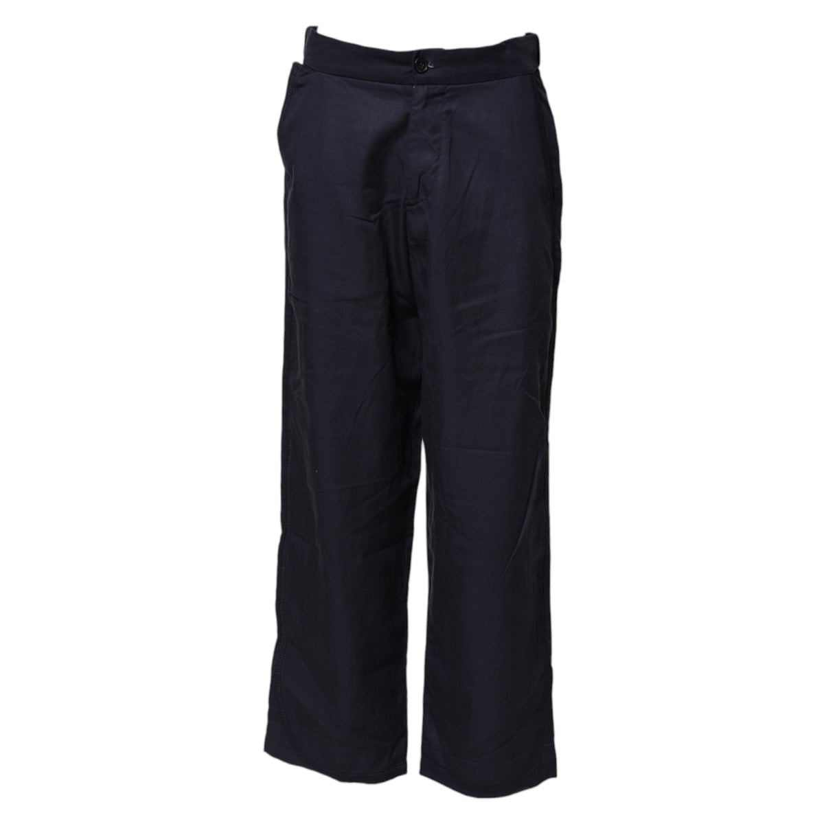 Levi's Navy Blue Straight High Waist Chino Casual Trouser Pants