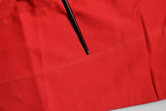 PT Torino Red Flared Mid Waist Chino Casual Trouser Pants