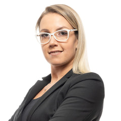 Swarovski White Plastic Glasses (Frames)