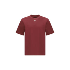 Fendi Bordeaux Cotton T-Shirt