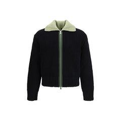 Namacheko Black Wool Cardigan