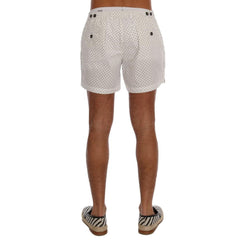 Dolce & Gabbana White Polyester Short And Mini Shorts