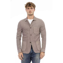 Distretto12 Beige Cotton Blazer