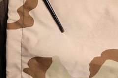 Dolce & Gabbana Multicolor Camouflage Hooded RainCoat Jacket