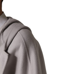 Dolce & Gabbana Off White Belted Long Trench Coat Men Jacket