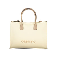 Mario Valentino Beige Polyurethane Women Handbag
