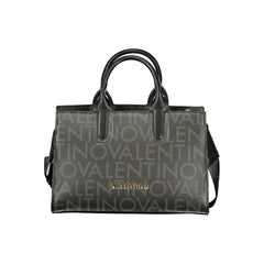 Mario Valentino Black Polyurethane Women Handbag