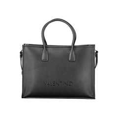 Mario Valentino Black Polyurethane Women Handbag