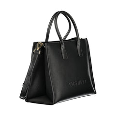 Mario Valentino Black Polyurethane Women Handbag