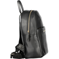 Mario Valentino Nero Poliuretano Women Backpack