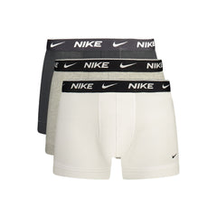 Nike Grey Cotton Men Boxer Short