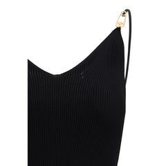 Versace Black Viscose Casual Dress