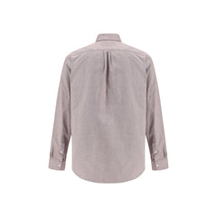 Fendi Bordeaux Cotton Shirt