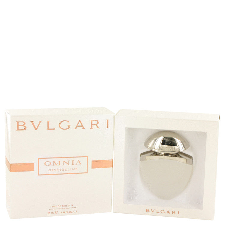 Omnia Crystalline by Bvlgari Eau De Toilette Spray .85 oz for Women