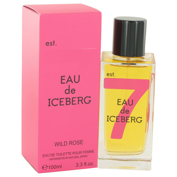 Eau De Iceberg Wild Rose by Iceberg Eau De Toilette Spray 3.4 oz for Women