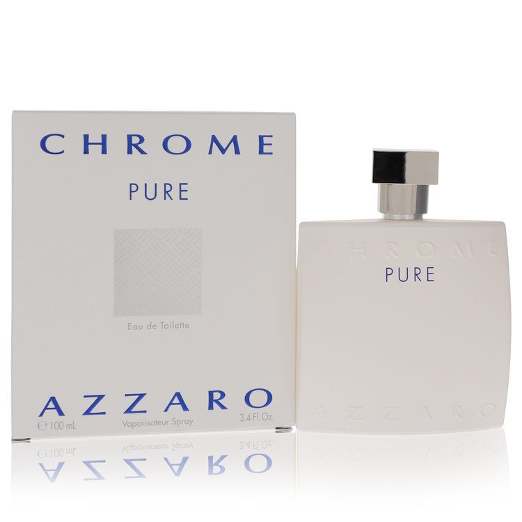 Chrome Pure by Azzaro Eau De Toilette Spray (unboxed) 1.7 oz for Men