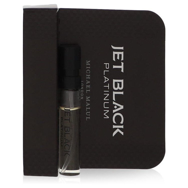 Jet Black Platinum by Michael Malul Vial (sample) .06 oz for Men