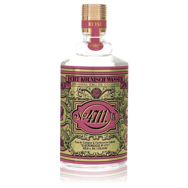 4711 Floral Collection Rose by 4711 Eau De Cologne Spray (Unisex Tester) 3.4 oz for Men