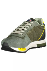 Blauer Green Lace-Up Sports Sneaker with Logo