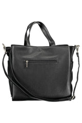 BYBLOS Chic Black Multi-Pocket Handbag