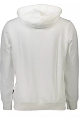 Napapijri Chic White Hooded Sweatshirt