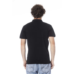 Iceberg Black Cotton Polo Shirt