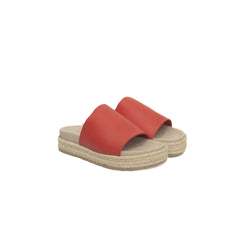 Cerruti 1881 Red CALF Leather Sandal