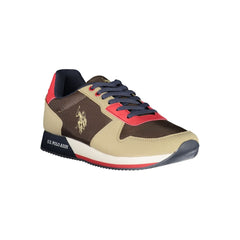 U.S. POLO ASSN. Classic Brown Sneakers with Sporty Appeal