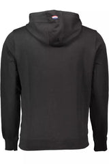 U.S. POLO ASSN. Classic Hooded Cotton Sweatshirt in Black