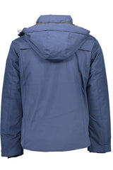 U.S. POLO ASSN. Classic Blue Waterproof Hooded Jacket