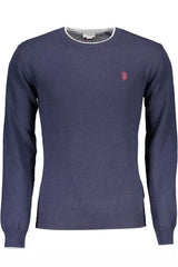 U.S. POLO ASSN. Classic Blue Wool-Blend Slim Sweater