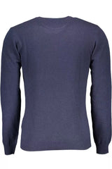 U.S. POLO ASSN. Classic Blue Wool-Blend Slim Sweater